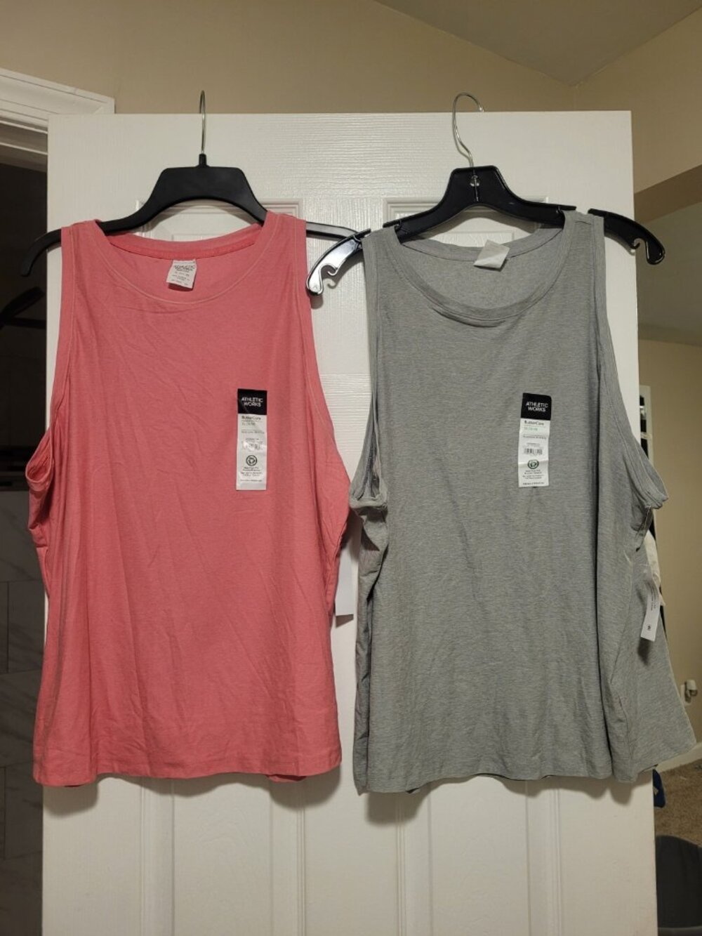 NWT Athletic Works ButterCore Moisture Wicking Women's Set of 2 Tank Tops